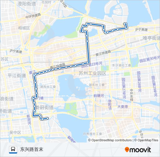 238路 bus Line Map