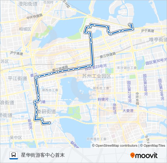 公交238路的线路图