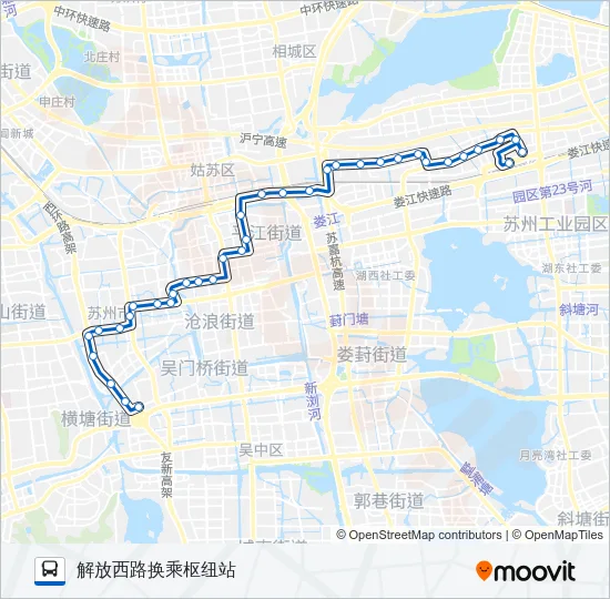 262路 Bus Line Map