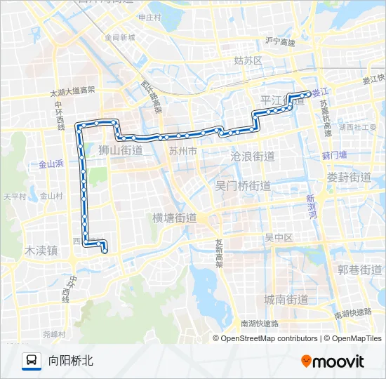 301路 Bus Line Map