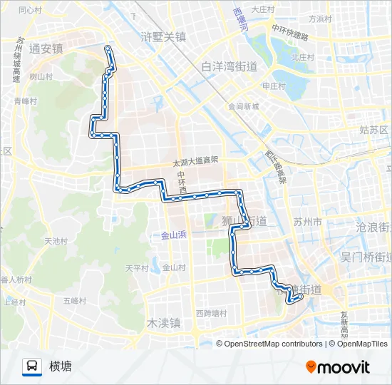 302路 Bus Line Map
