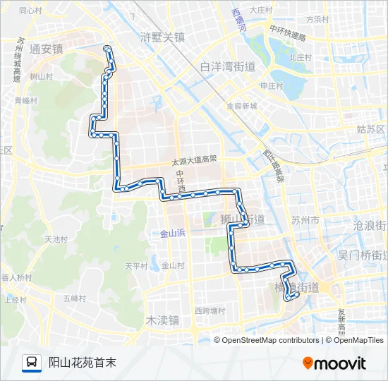 302路 Bus Line Map