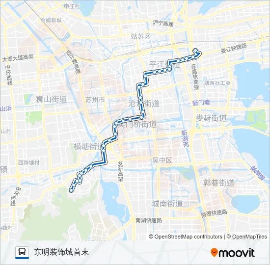 305路 Bus Line Map