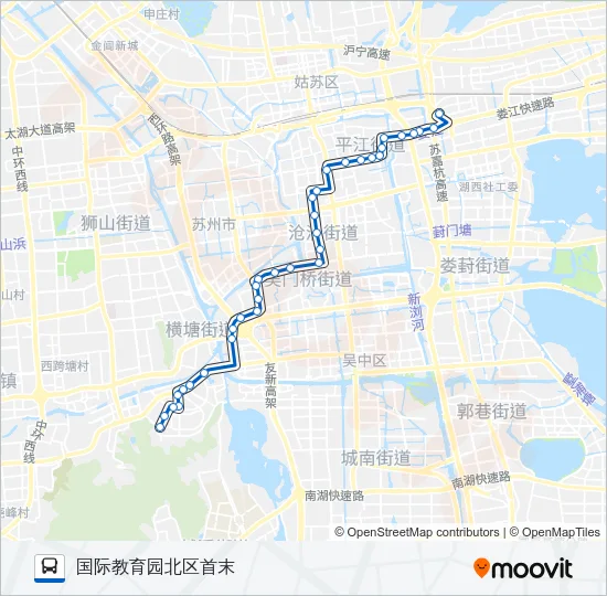 305路 Bus Line Map