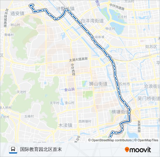 306路 bus Line Map