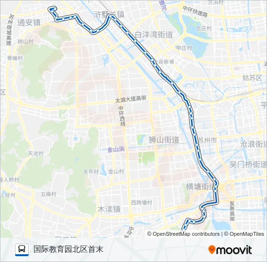 306路 Bus Line Map