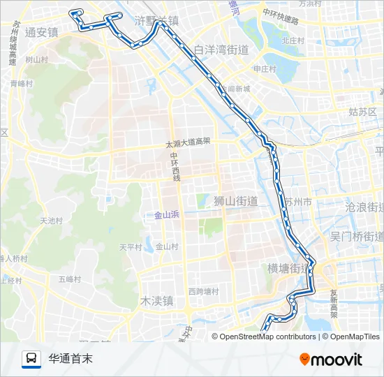 306路 Bus Line Map