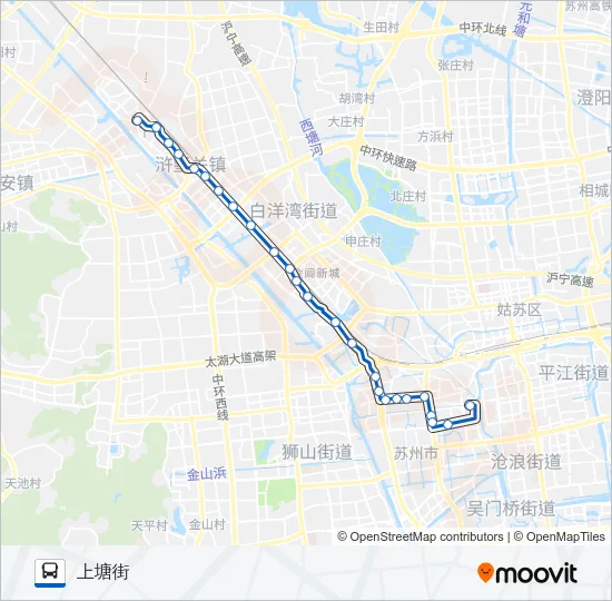 311路 Bus Line Map