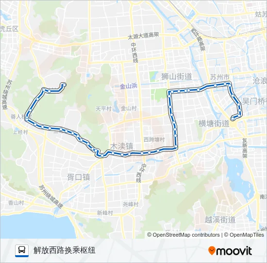 312路 Bus Line Map