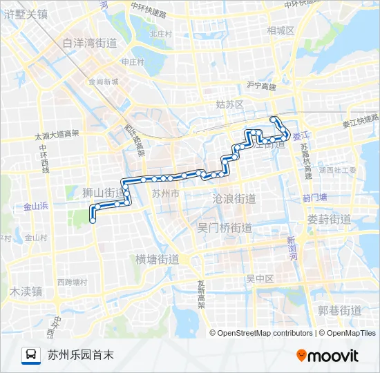 313路 Bus Line Map