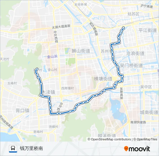 315路 Bus Line Map