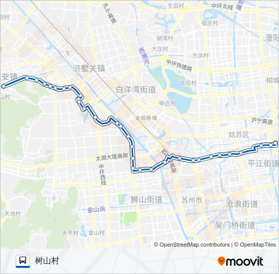 316路 Bus Line Map