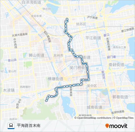 318路 Bus Line Map