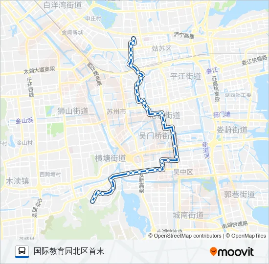 318路 Bus Line Map