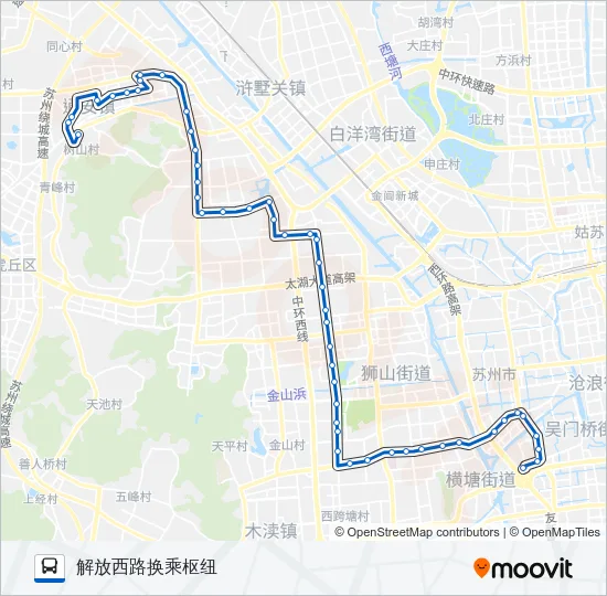 319路 Bus Line Map