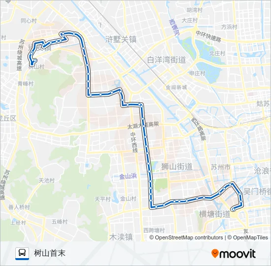 319路 Bus Line Map
