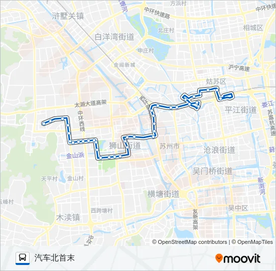324路 Bus Line Map