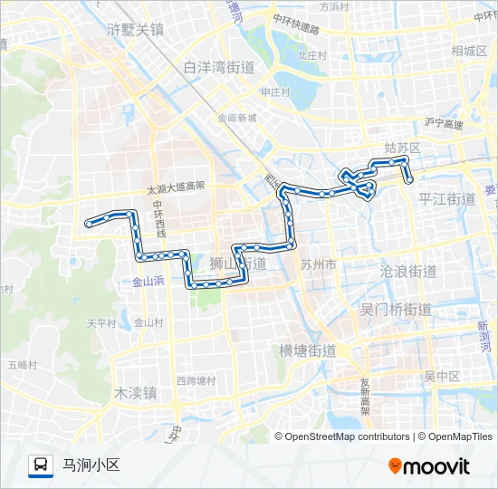 324路 Bus Line Map