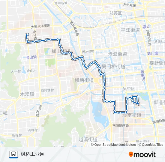 325路 Bus Line Map