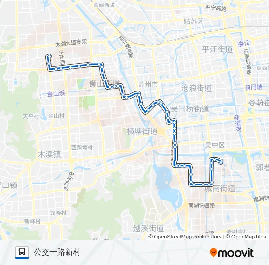 325路 Bus Line Map