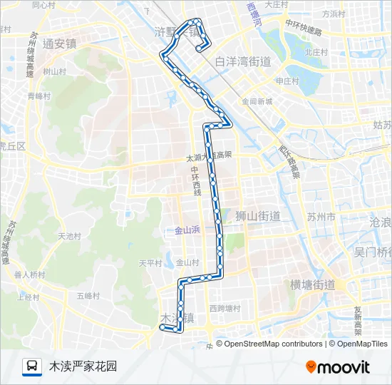 326路 Bus Line Map