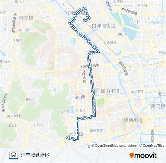 326路 Bus Line Map