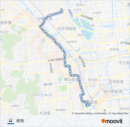 328路 bus Line Map