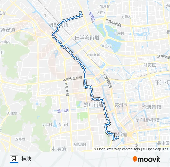 328路 Bus Line Map