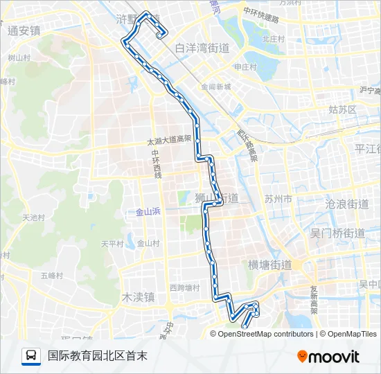 329路 Bus Line Map