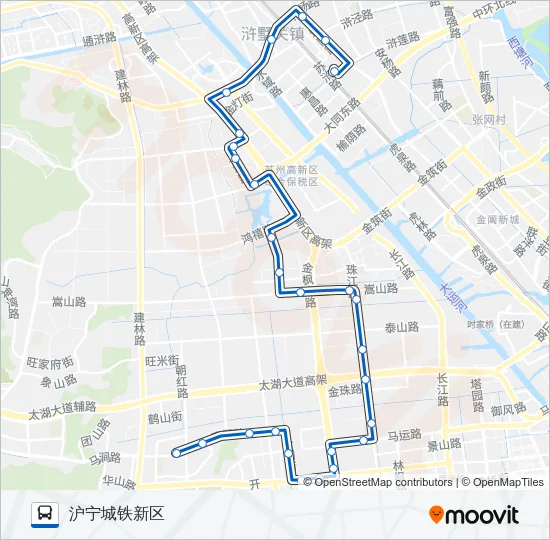 335路 Bus Line Map