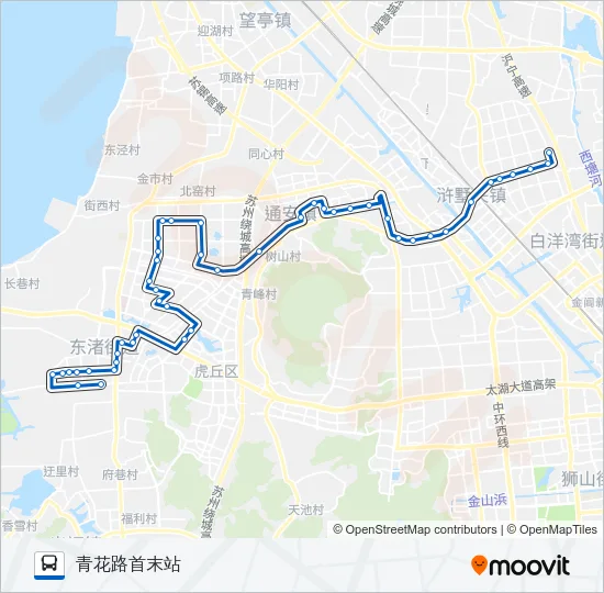 336路 Bus Line Map
