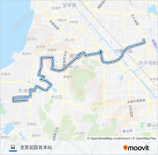 336路 Bus Line Map