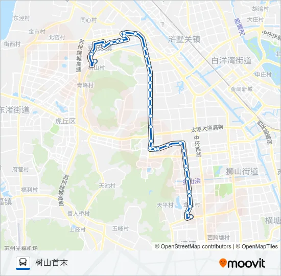 338路 Bus Line Map