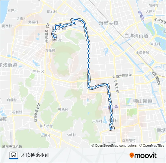 338路 Bus Line Map