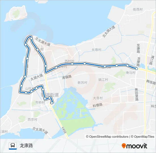 351路 Bus Line Map