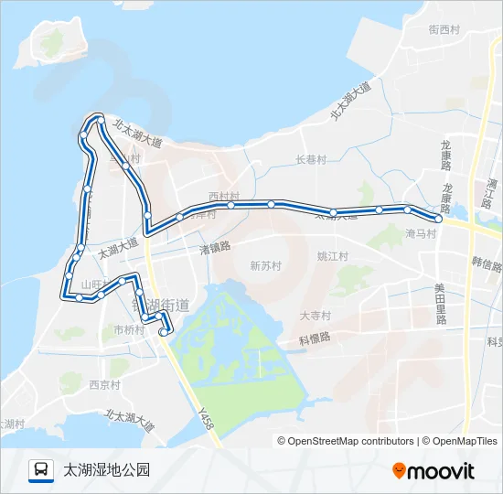 351路 Bus Line Map
