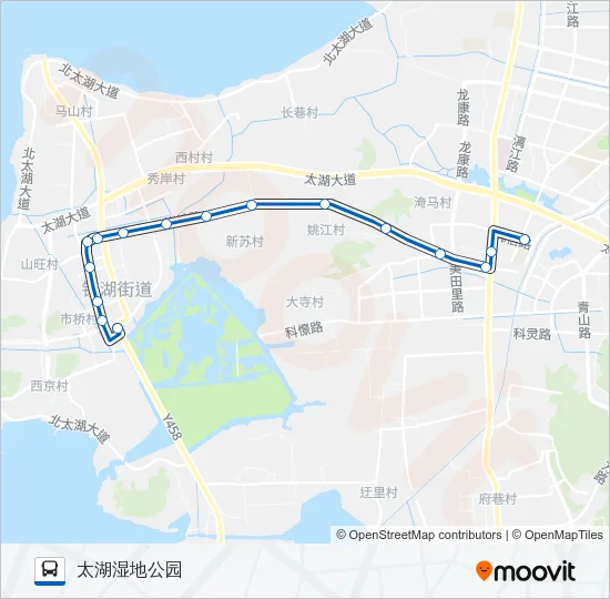 352路 Bus Line Map