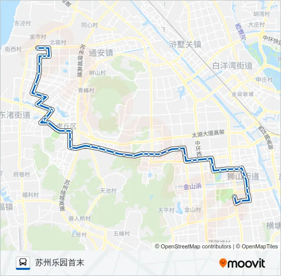 353路 Bus Line Map