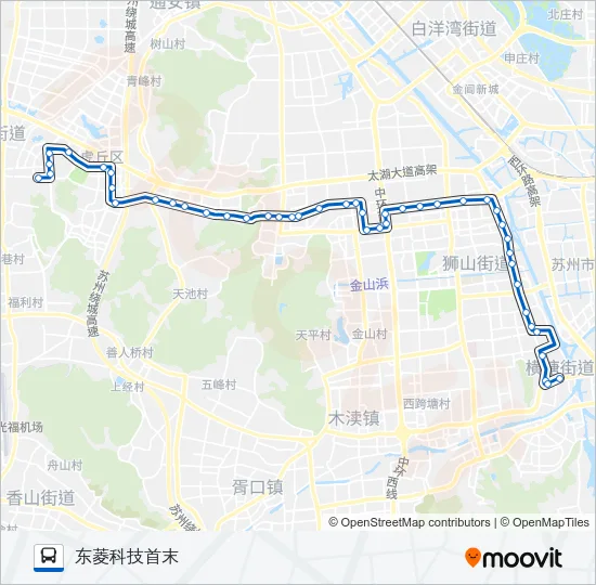 355路 Bus Line Map