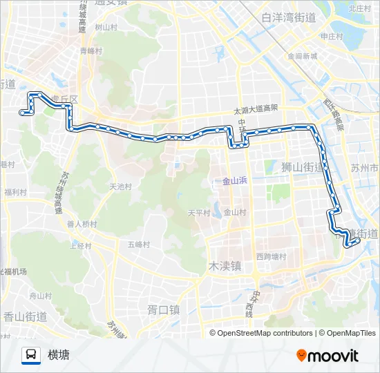 355路 Bus Line Map