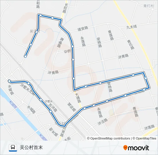 381路 Bus Line Map