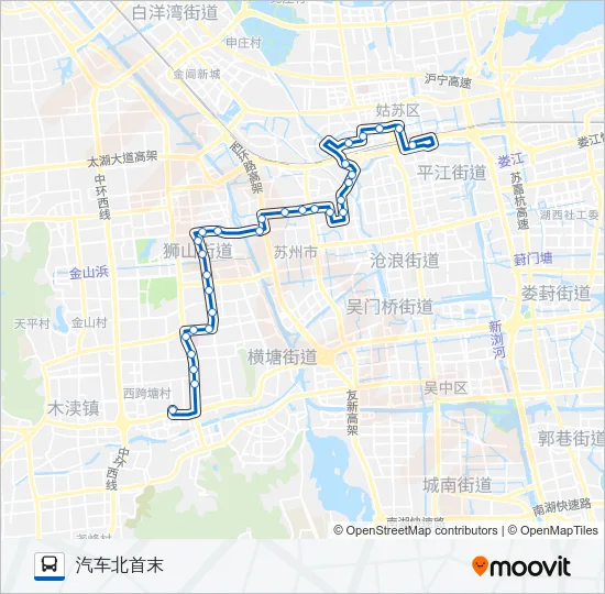 406路 Bus Line Map