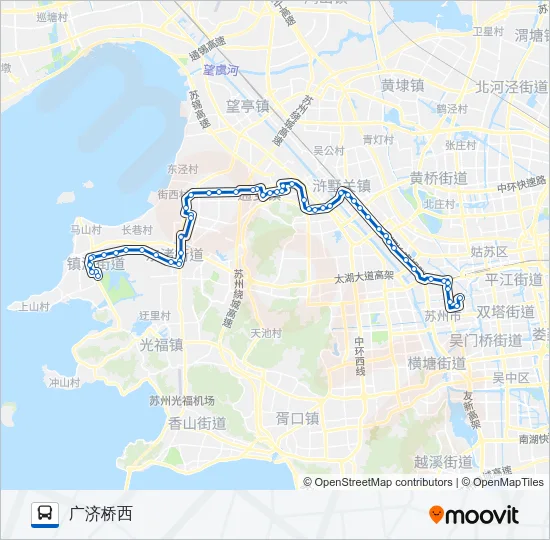 441路 Bus Line Map