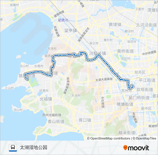 441路 Bus Line Map