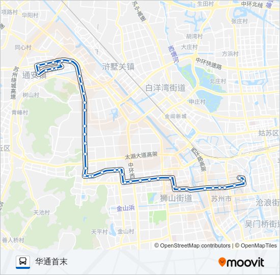 442路 bus Line Map