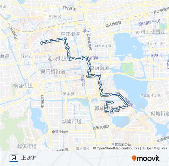 501路 bus Line Map