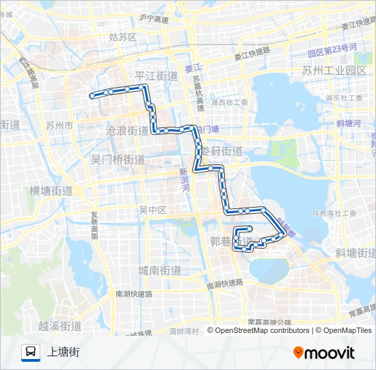 501路 Bus Line Map