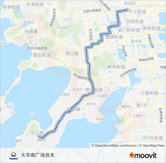 502路 Bus Line Map