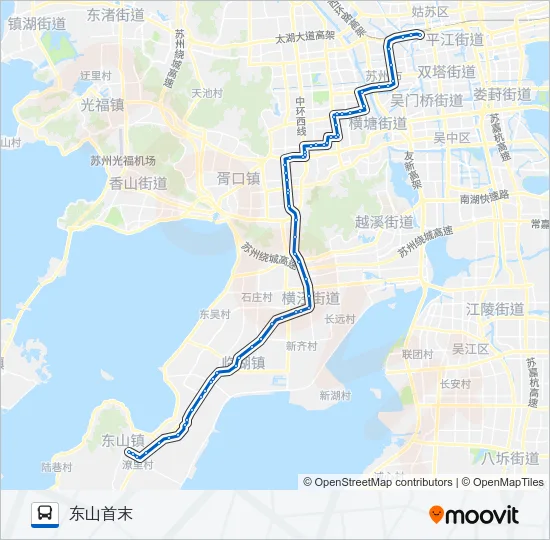 502路 Bus Line Map