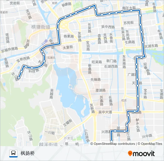 504路 Bus Line Map